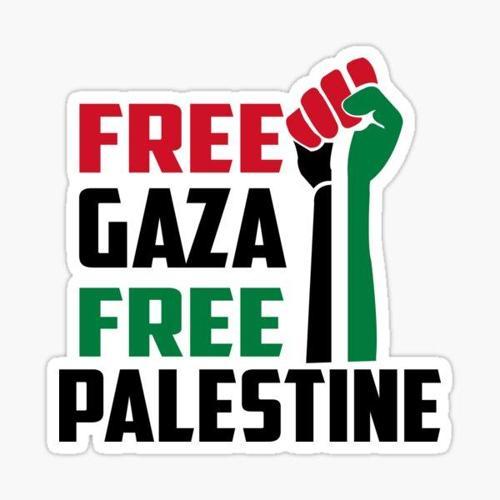 Özgür Filistin gazze Etiket Araba oto Sticker 19CM