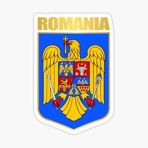 Romania (COA) Sticker Araba Etiket Yapıştırma 19CM