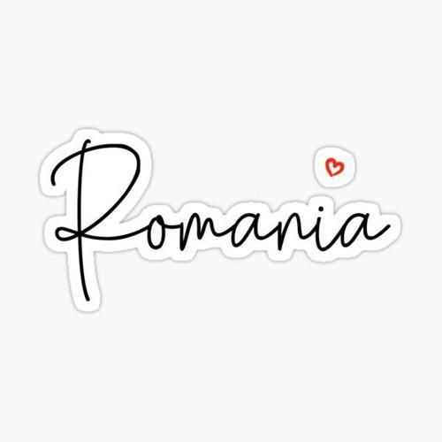 Romanya Kapl Sticker Etiket Çıkartması 19CM
