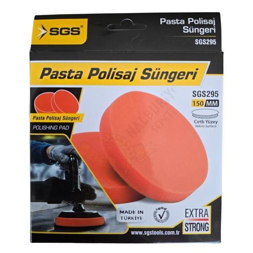 Cırtlı Polisaj Süngeri - 150 mm. - 1 Adet