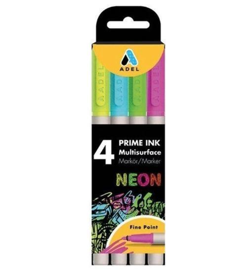 Prime İnk Multisurface Markör Kalem Seti Neon 4Lü