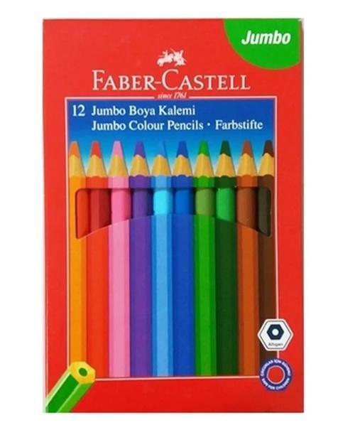 Jumbo Kuru Boya Kalemi Üçgen 12Li - 2 adet