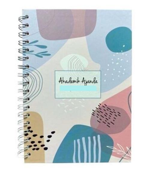 Akademik Ajanda Spiralli 17X24cm Farklı Renkler 2026
