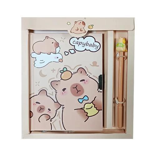 Kilitli Hatıra Defteri+Kalem Capy Baby Kod:7172