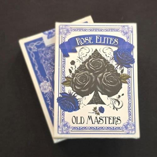 Rose Elites - Old Masters (Blue) Marked Deck işaretli Oyun Kağıdı iskambil Kartları Destesi