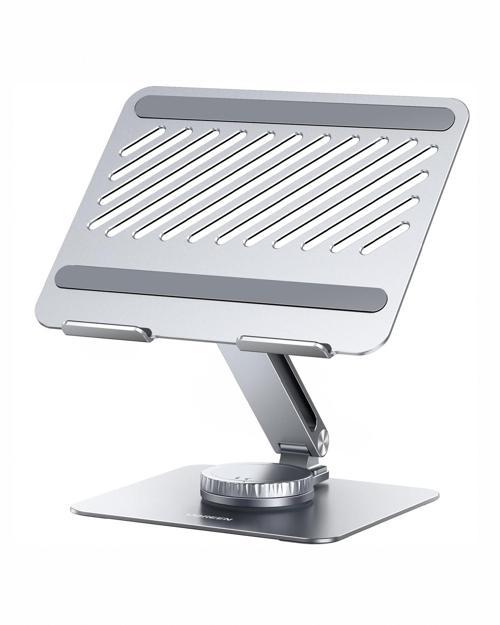 Yükseklik ve Açı Ayarlı 360 Derece Döndürülebilir Alüminyum Tablet Notebook Standı, 90849