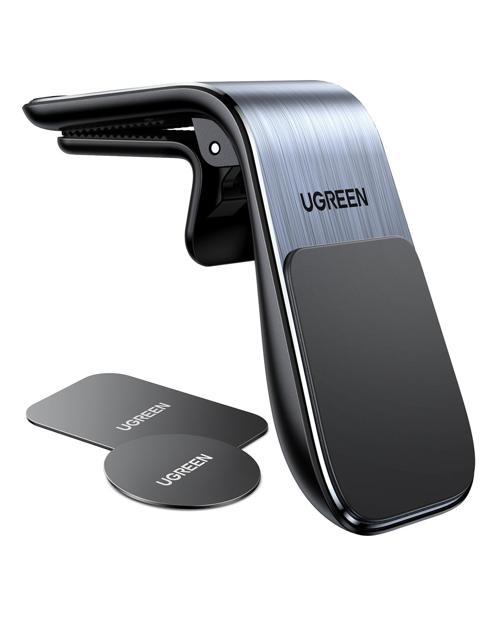 Uzun Manyetik Araç İçi Telefon Tutucu, Siyah, 80712B