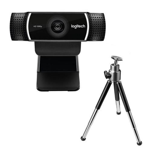 Logıtech 960-001088, C922, Pro Strem 1080p/30 Fps, Otomatik Işık Düzeltimi, Dahili Çift Mikrofonlu, 