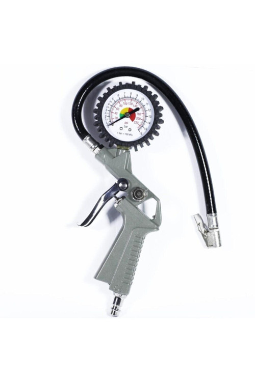 Toolux Saatli Hava Tabancası Göstergeli Lastik Şişirme