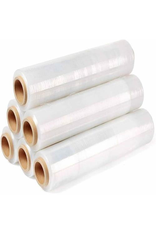 Streç Film 17 Mikron  50Cm X 150Mt  (6 Adet) (Gerçek Metraj)