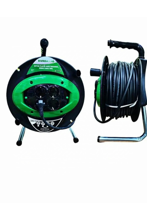 Makaralı Seyyar Kablo 3X2,5 40 Mt