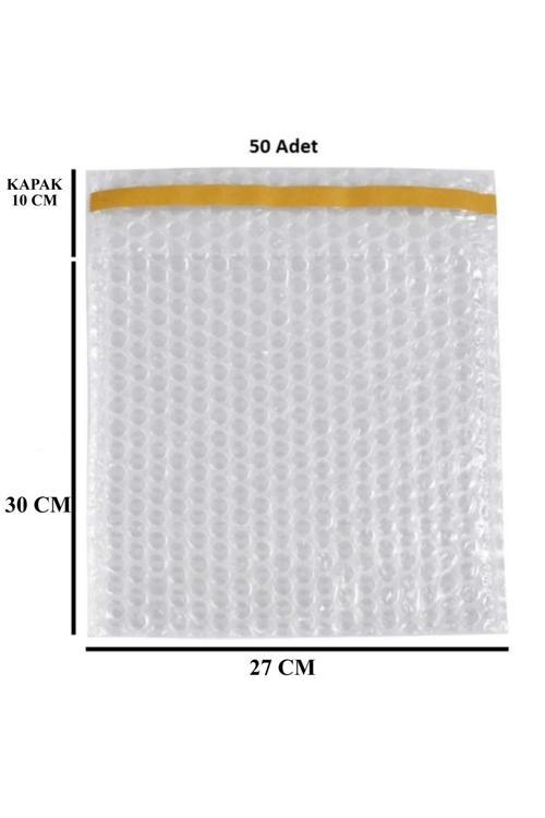 Bantlı Balonlu Torba 27*30+10 - 50 Adet