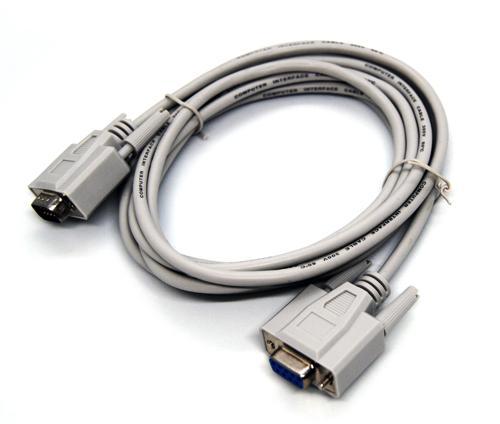 Beek Seri Uzatma Kablosu, D-Sub 9 Erkek / D-Sub 9 Dişi, 5 metre, bej renk&lt;br&gt;
Beek DB9 M/F,beige,5M