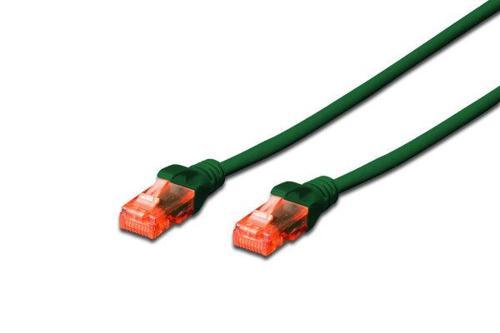 Beek CAT. 6 Patch Kablo, U/UTP, 2.5 metre, AWG 26, Yeşil Renk, LSZH