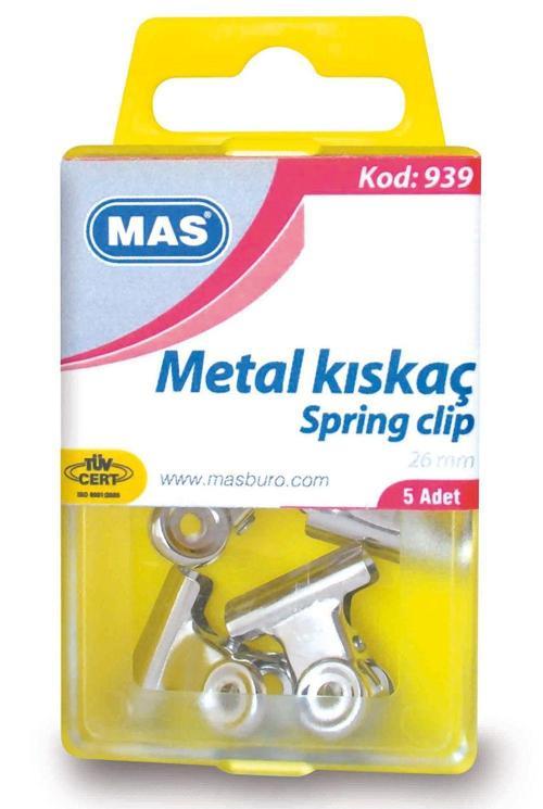 Metal Kıskaç Kristal Kutu 26 MM | 939
