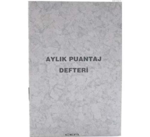 Aylık Puantaj Defteri Küçük