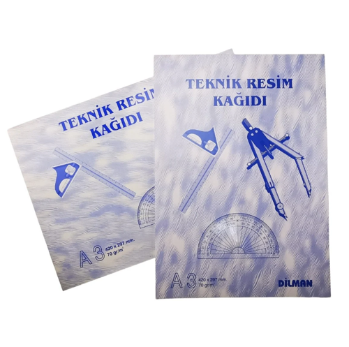 Teknik Resim Kağıdı A3 Dik 70 Gr. 30 Yaprak