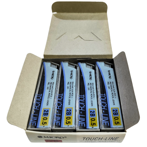 Touch Line 2B 0.5 Mm Uç 12'li Paket 0.5 x 60 Mm | 12 X 24 Pcs