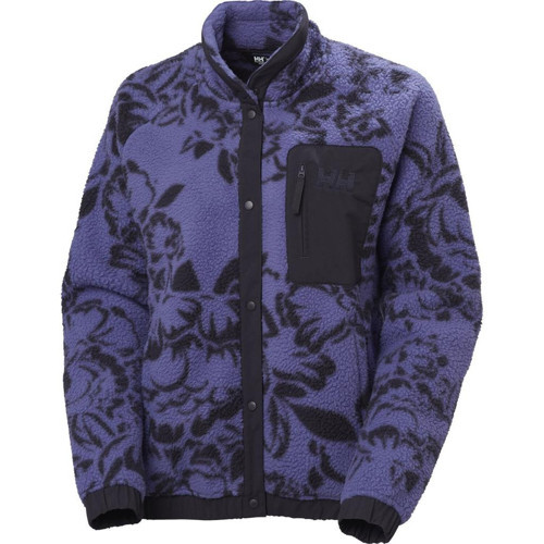 Imperial Printed Pile Snap Kadın Polar