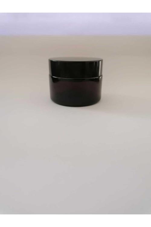 29cc Kahverengi Cam Krem Kutusu,boş Kutu,kozmetik Kutu, 35 Adet, Amber Şişe, Kavanoz