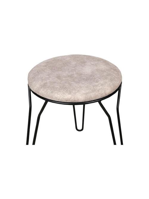 . Yuvarlak Metal Ayaklı Tabure