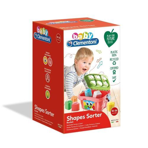 17106 Baby Clementon.i Eğitici Bultak Kova Bebek Aktivite Oyuncağı 9-36 Ay