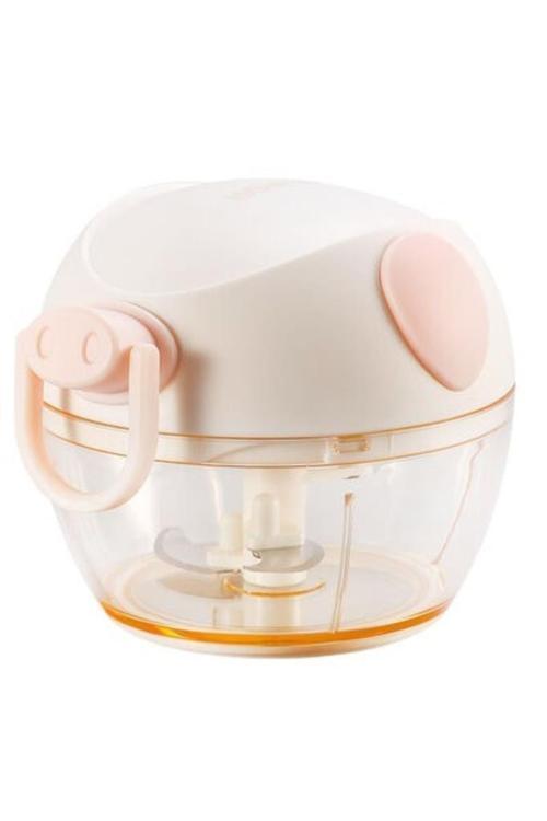 Açık Pembe Küçük Pratik Doğrayıcı 180ML Elvin Home Concept