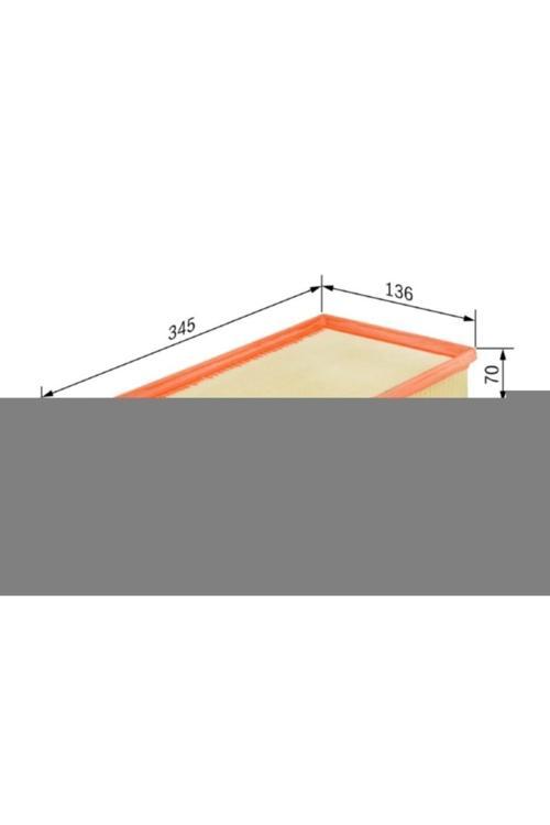 Hava Filtresi 1 Adet - Audı A3 2.0 Tdı 2008-2013 100 Kw -- 1987429404 - Oem: 1k0 129 620 D