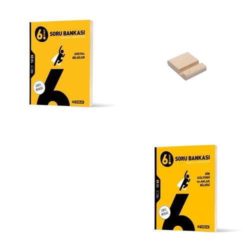 6. Sınıf Sosyal Bilgiler ve Din Kültürü Soru Bankası + Telefon Standı