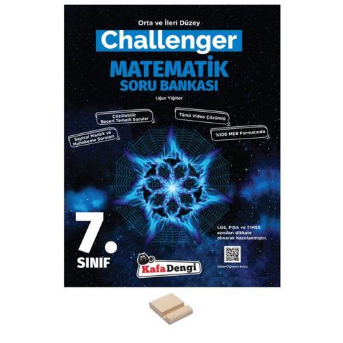 7.Sınıf Challenger Matematik Soru Bankası+ Telefon Standı