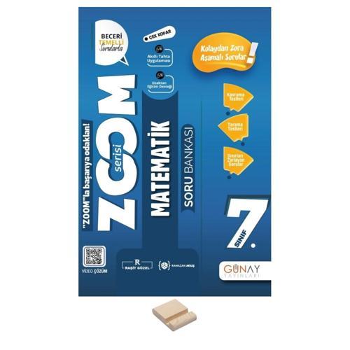 7. Sınıf Zoom Serisi Matematik Soru Bankası+ Telefon Standı