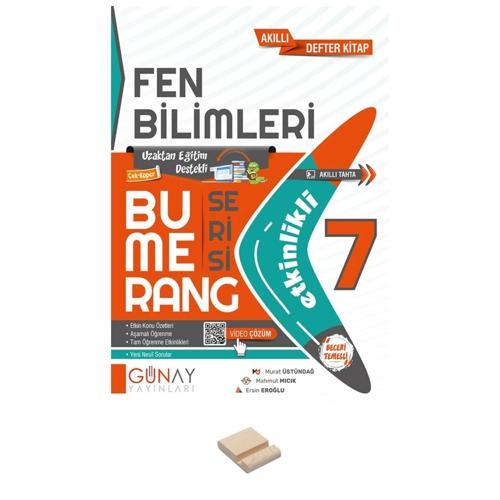 7. Sınıf Bumerang Etkinlikli Fen Bilimleri ve Telefon Standı
