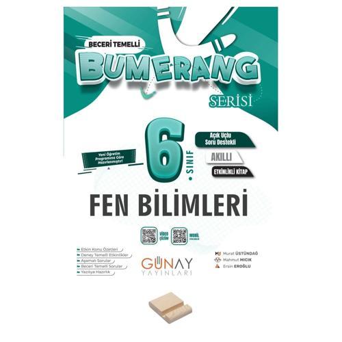 6. Sınıf  Bumerang Etkinlikli Fen Bilimleri+ Telefon Standı