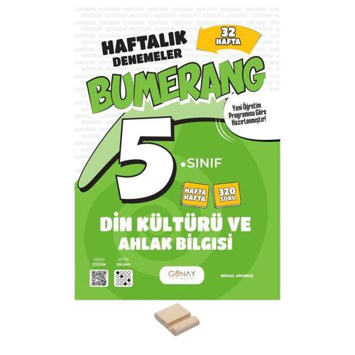 5. Sınıf Bumerang 32 Haftalık Din Denemeleri+ Telefon Standı