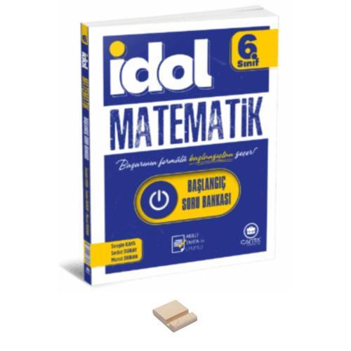 6. Sınıf İdol Matematik Başlangıç Soru Bankası ve Telefon Standı
