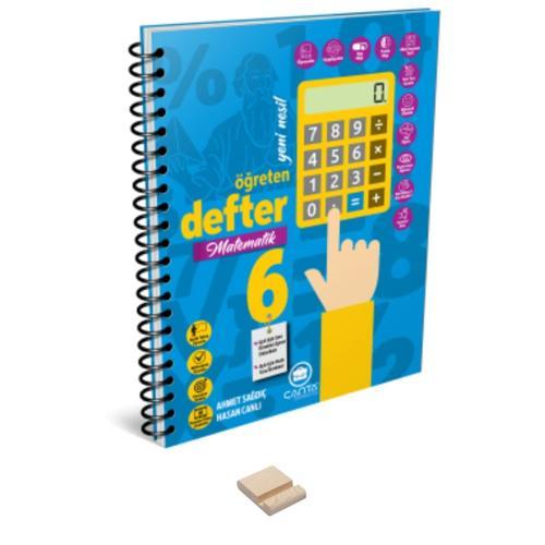 6. Sınıf Matematik Öğreten Defter ve Telefon Standı