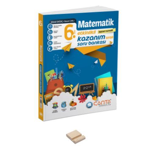 6. Sınıf Matematik Etkinlkli Kazanım ve Soru Bankası ve Telefon Standı