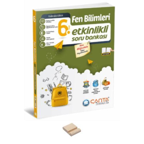 6. Sınıf  Fen Bilimleri Etkinlikli Kazanım Soru Bankası ve Telefon Standı