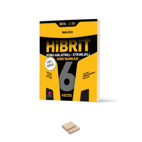 6. Sınıf Hibrit Etkinlikli İngilizce Soru Bankası ve Telefon Standı