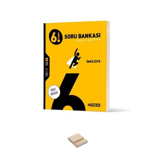 6 Sınıf İngilizce  Soru Bankası ve Telefon Standı