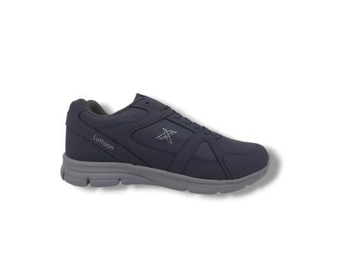 Lutton 3555 Unisex Füme Bağcıklı Yürüyüş Koşu Büyük Numara Spor Ayakkabı 45 46 47 48