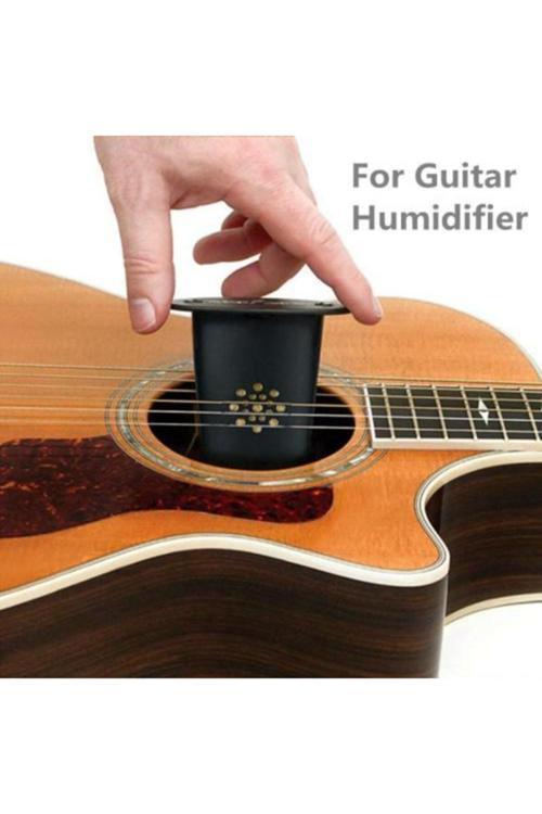 Akustik Gitar Nemlendirici Bas Ses Koruyucu Nemlendirici Otomatik Nem Kontrol Sistemi (Siyah)