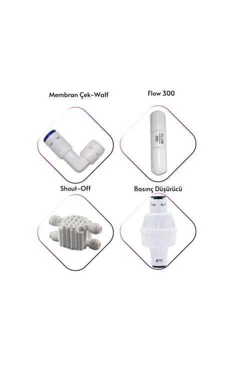 Su Arıtma Cihazı Yedek Parça Seti 4'Lü Set