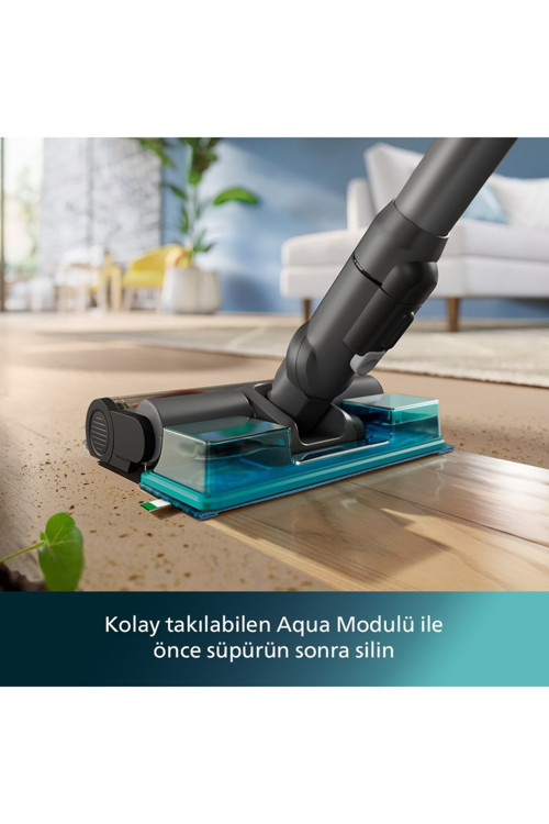 BXA0057 XC6553 Dikey Şarjlı Süpürge Led Başlıklı
