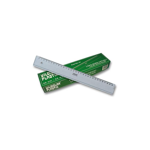 Yıldızlar 30 Cm. Lüx Büro Cetveli Kod.061