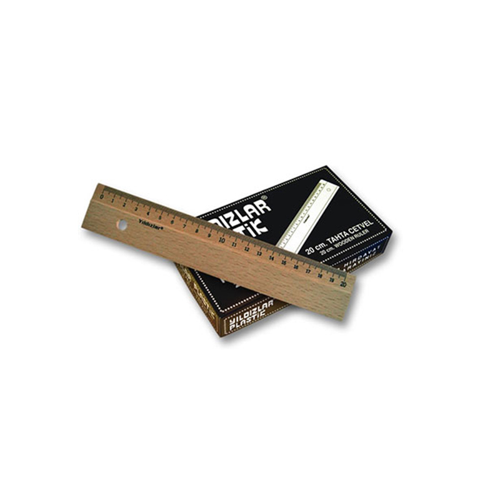 Yıldızlar 20 Cm. Tahta Cetvel Kod.090