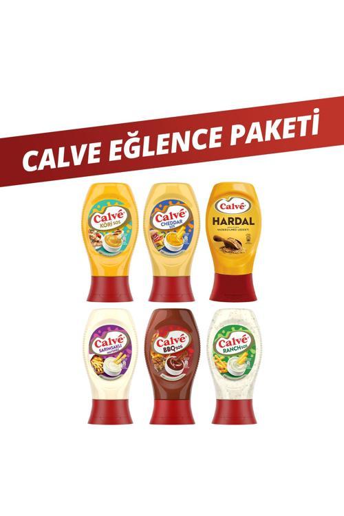 Soslar Eğlence Paketi Köri Sos 260gr Ranch Sos245gr Barbekü Sos290gr Hardal 250gr Sarı