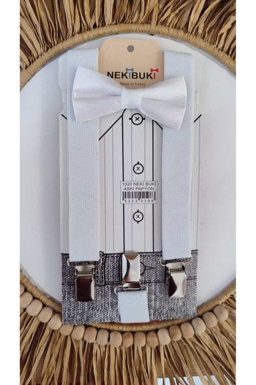 Beyaz Askı Papyon Takımı 1-10 Yaş