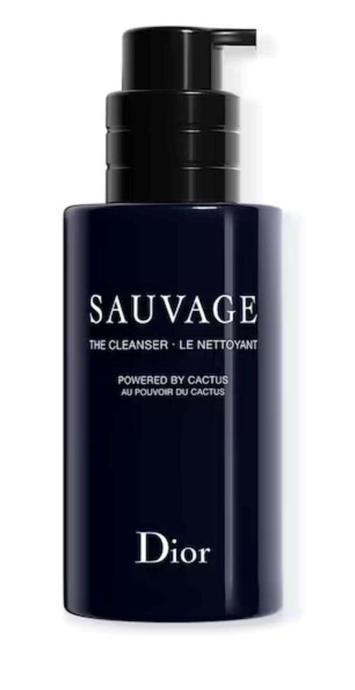 Sauvage The Cleanser - Face Cleanser For Men Black Charcoal And Cactus 125 Ml