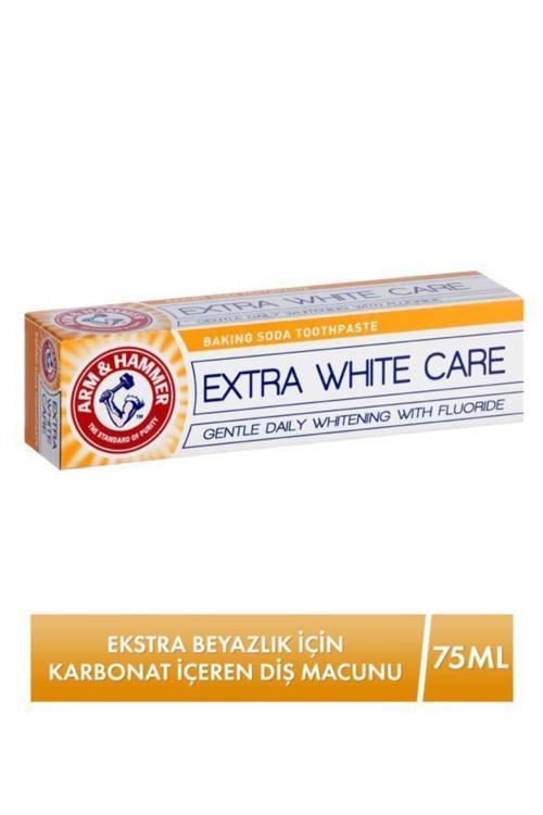 &Hammer Ekstra Beyazlık Için Karbonat Içeren Ekstra White Diş Macunu 75Ml